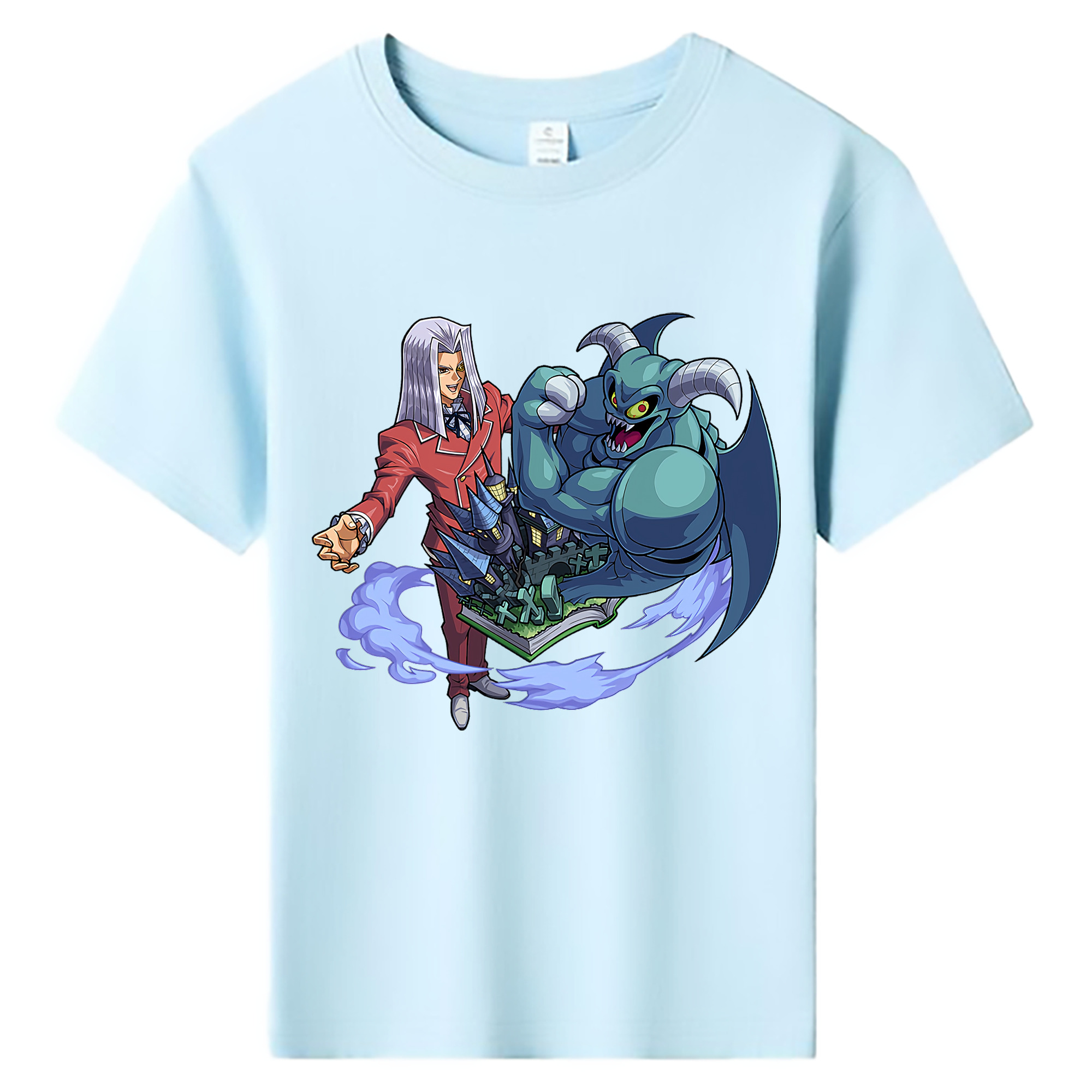 （画像用） 遊☆戯☆王 Yu-Gi-Oh! 綿100％キッズTシャツ（フロントプリント）